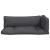 Perne de paleți, 3 buc., antracit, material textil GartenMobel Dekor