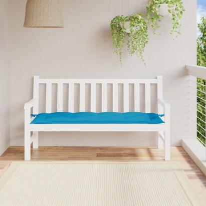 Pernă de bancă, albastru deschis, 150x50x7 cm, material oxford GartenMobel Dekor