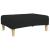 Taburet, negru, 77x55x31 cm, material textil GartenMobel Dekor