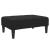 Taburet, negru, 77x55x31 cm, material textil GartenMobel Dekor
