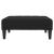 Taburet, negru, 77x55x31 cm, material textil GartenMobel Dekor
