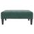 Taburet, verde închis, 77x55x31 cm, catifea GartenMobel Dekor