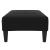 Taburet, negru, 77x55x31 cm, catifea GartenMobel Dekor