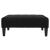 Taburet, negru, 77x55x31 cm, catifea GartenMobel Dekor