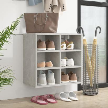 Pantofar, gri beton, 52,5x30x50 cm GartenMobel Dekor