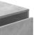 Dulap colț cu sertare gri beton 60x41x76 cm lemn prelucrat GartenMobel Dekor