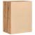 Dulap colț sertare stejar artizanal 60x41x76 cm lemn prelucrat GartenMobel Dekor