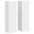 Suporturi de plante, 2 buc., alb, 17x17x60 cm, lemn prelucrat GartenMobel Dekor