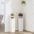 Suporturi de plante, 2 buc., alb, 17x17x60 cm, lemn prelucrat GartenMobel Dekor