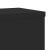 Suporturi de plante, 2 buc., negru, 17x17x60 cm, lemn prelucrat GartenMobel Dekor