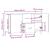 Dulap, stejar artizanal, 100x36x60 cm, lemn prelucrat GartenMobel Dekor