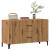 Dulap, stejar artizanal, 100x36x60 cm, lemn prelucrat GartenMobel Dekor