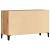 Dulap, stejar artizanal, 100x36x60 cm, lemn prelucrat GartenMobel Dekor