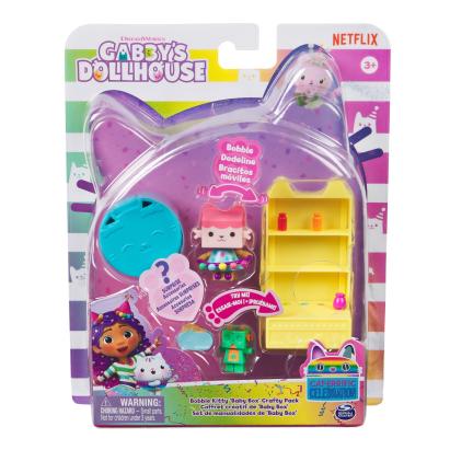 GABBYS DOLLHOUSE BOBBLE KITTY BEBE CUTIUTA SI CAMERA MESTESUGURILOR SuperHeroes ToysZone