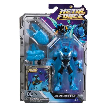 BATMAN DC EROII METAL FORCE FIGURINA BLUE BEETLE 10CM SuperHeroes ToysZone