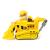PATRULA CATELUSILOR SET VEHICUL DE BAZA BULDOZER SI FIGURINA RUBBLE SuperHeroes ToysZone