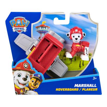 PATRULA CATELUSILOR ACTION PUPS SET VEHICUL DE SALVARE HOVERBOARD SI FIGURINA MARSHALL 5 CM SuperHeroes ToysZone