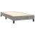 Pat box spring cu saltea, gri deschis, 90x190 cm, catifea GartenMobel Dekor