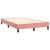 Pat box spring cu saltea, roz, 120x200 cm, catifea GartenMobel Dekor