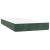 Pat box spring cu saltea, verde închis, 90x200 cm, catifea GartenMobel Dekor