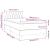 Pat box spring cu saltea, roz, 90x200 cm, catifea GartenMobel Dekor