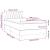 Pat box spring cu saltea, negru, 100x200 cm, catifea GartenMobel Dekor