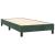 Pat box spring cu saltea, verde închis, 100x200 cm, catifea GartenMobel Dekor