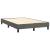 Pat box spring cu saltea, gri închis, 120x200 cm, catifea GartenMobel Dekor