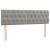 Pat box spring cu saltea, gri deschis, 140x200 cm, catifea GartenMobel Dekor
