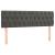 Pat box spring cu saltea, gri închis, 140x200 cm, catifea GartenMobel Dekor