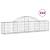 Coșuri gabion arcuite 10 buc, 200x30x40/60 cm, fier galvanizat GartenMobel Dekor