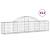 Coșuri gabion arcuite 12 buc, 200x30x40/60 cm, fier galvanizat GartenMobel Dekor