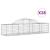 Coșuri gabion arcuite 18 buc., 200x50x40/60 cm, fier galvanizat GartenMobel Dekor