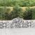 Coșuri gabion arcuite 10 buc, 200x50x60/80 cm, fier galvanizat GartenMobel Dekor