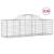 Coșuri gabion arcuite 30 buc, 200x50x60/80 cm, fier galvanizat GartenMobel Dekor
