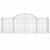 Coșuri gabion arcuite 40 buc, 200x50x60/80 cm, fier galvanizat GartenMobel Dekor