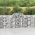 Coșuri gabion arcuite 50 buc, 200x50x100/120 cm fier galvanizat GartenMobel Dekor