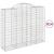 Coșuri gabion arcuite 14 buc 200x50x160/180 cm, fier galvanizat GartenMobel Dekor