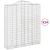 Coșuri gabion arcuite, 14 buc 200x50x220/240cm, fier galvanizat GartenMobel Dekor