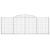 Coșuri gabion arcuite 12 buc, 300x30x100/120 cm fier galvanizat GartenMobel Dekor