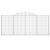 Coșuri gabion arcuite 10 buc, 300x30x120/140 cm fier galvanizat GartenMobel Dekor