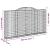 Coșuri gabion arcuite 6 buc. 300x30x160/180 cm, fier galvanizat GartenMobel Dekor