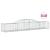 Coșuri gabion arcuite, 10 buc., 300x50x40/60cm, fier galvanizat GartenMobel Dekor