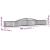 Coșuri gabion arcuite 4 buc, 400x30x40/60 cm, fier galvanizat GartenMobel Dekor