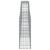 Coșuri gabion arcuite 4 buc, 400x30x80/100 cm, fier galvanizat GartenMobel Dekor