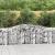 Coșuri gabion arcuite 4 buc, 400x50x80/100 cm, fier galvanizat GartenMobel Dekor