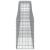 Coșuri gabion arcuite 4 buc, 400x50x80/100 cm, fier galvanizat GartenMobel Dekor
