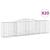 Coșuri gabion arcuite 20 buc, 400x50x100/120 cm fier galvanizat GartenMobel Dekor