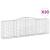 Coșuri gabion arcuite 20 buc, 400x50x120/140cm, fier galvanizat GartenMobel Dekor