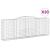 Coșuri gabion arcuite 20 buc, 400x50x140/160cm, fier galvanizat GartenMobel Dekor